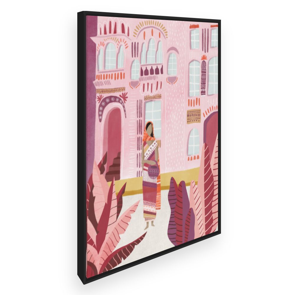 Toile Architecture exotique