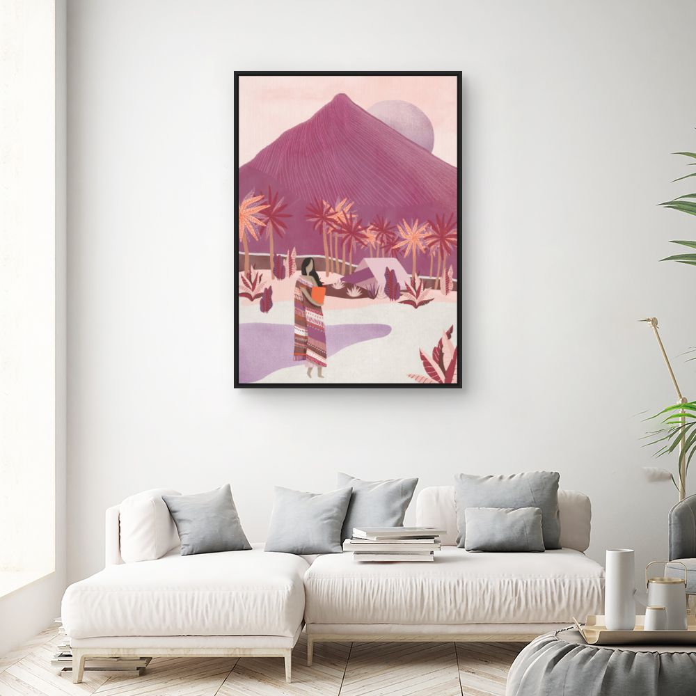 Tableau Paysage exotique