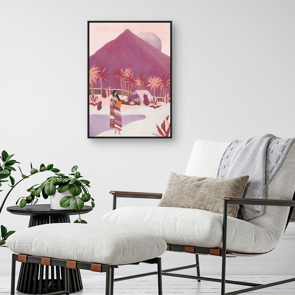 Tableau Paysage exotique