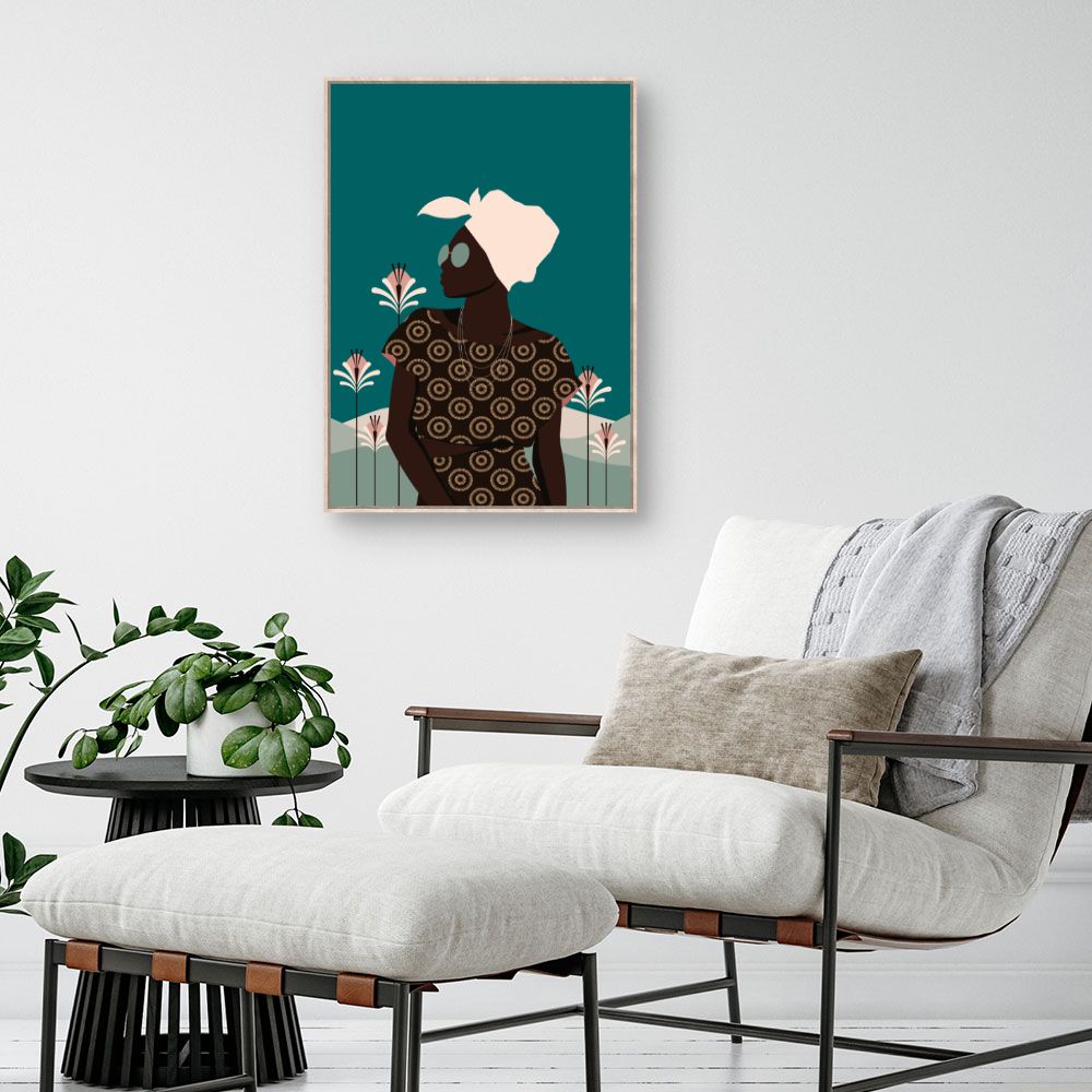 Tableau Silhouette élégante