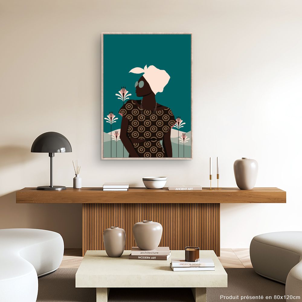 Tableau Silhouette élégante