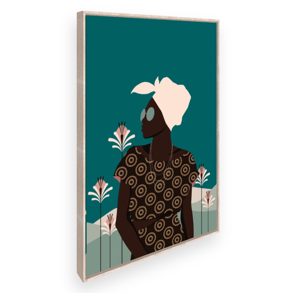 Toile Silhouette élégante