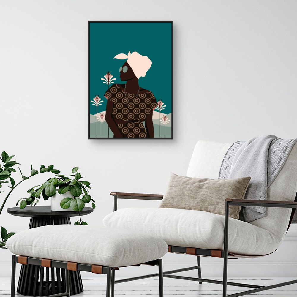 Tableau Silhouette élégante