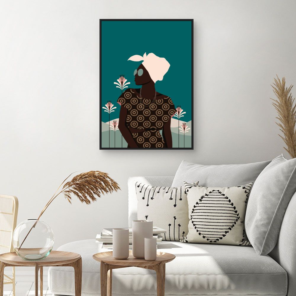 Tableau Silhouette élégante