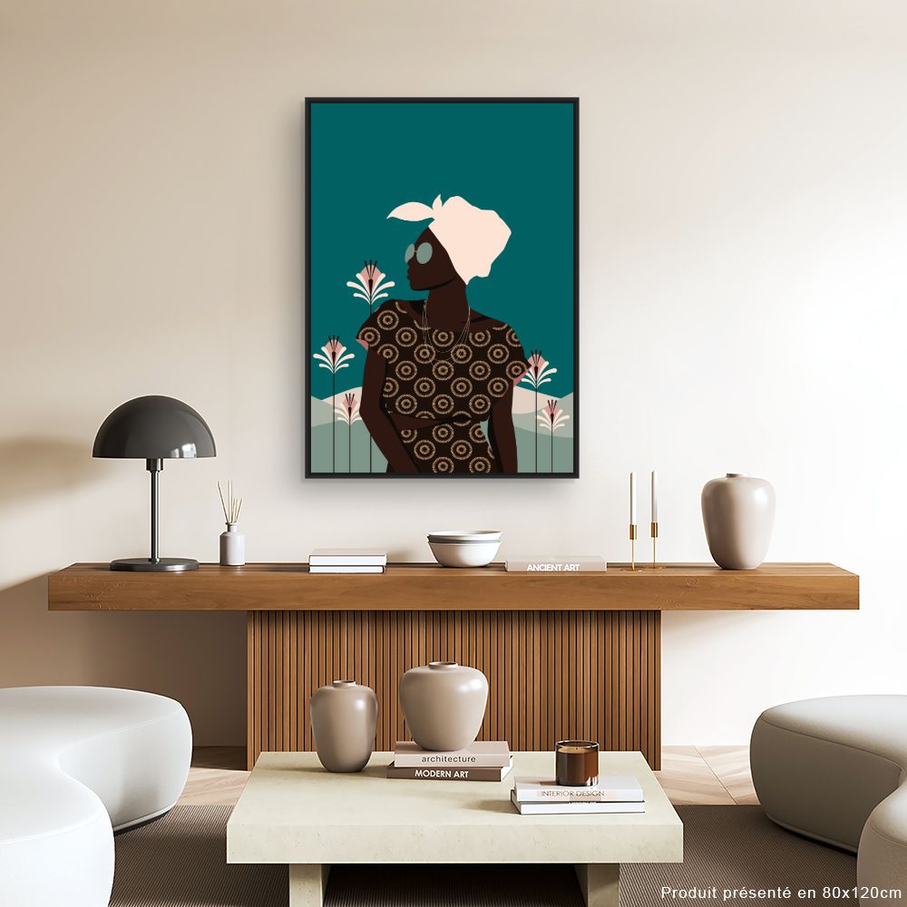 Tableau Silhouette élégante