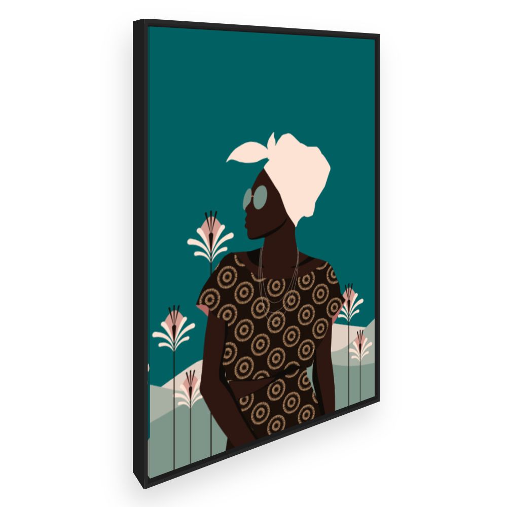 Toile Silhouette élégante