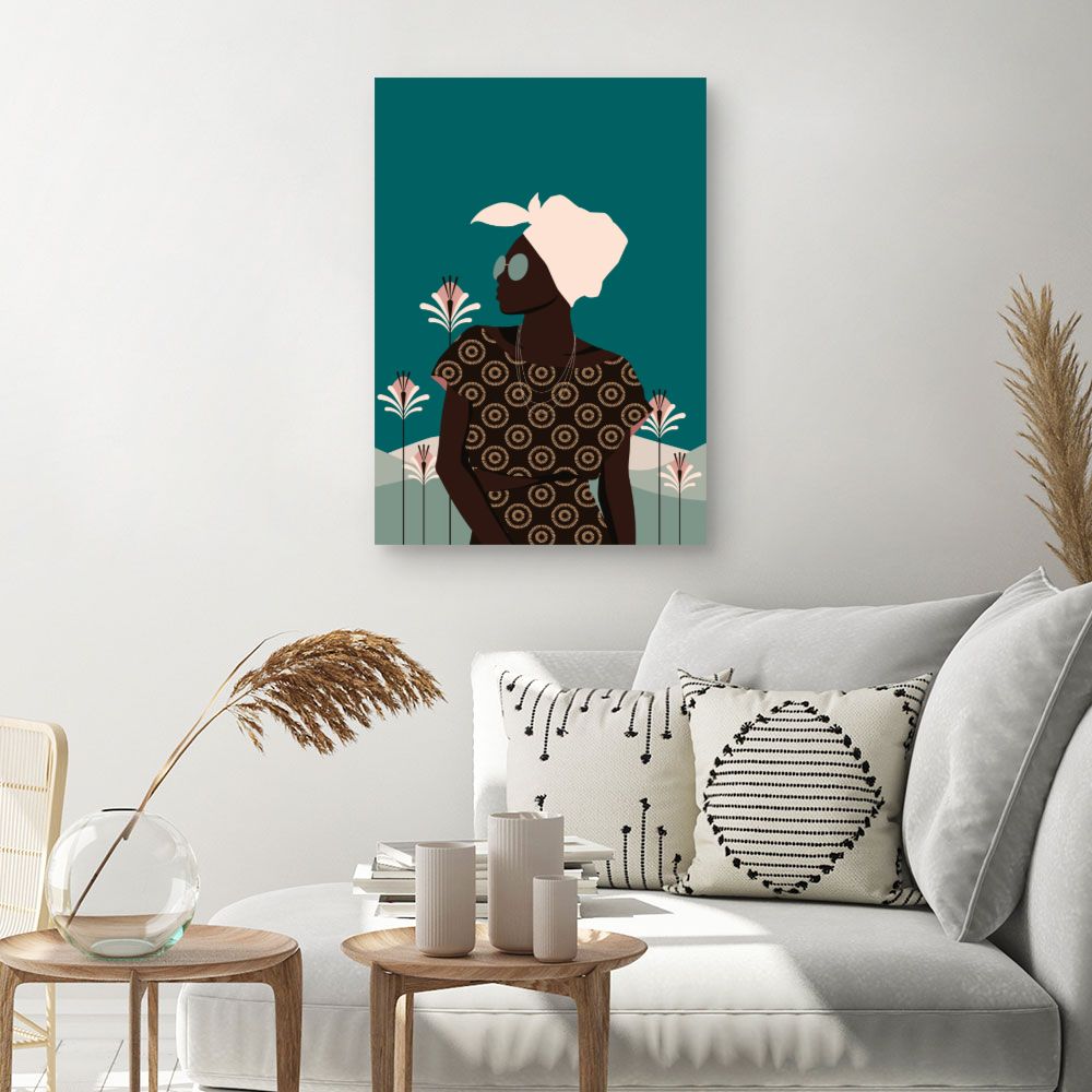 Tableau Silhouette élégante
