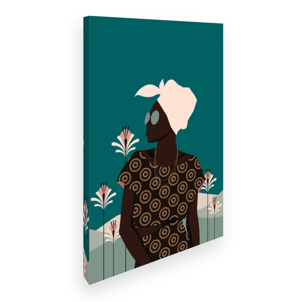 Toile Silhouette élégante