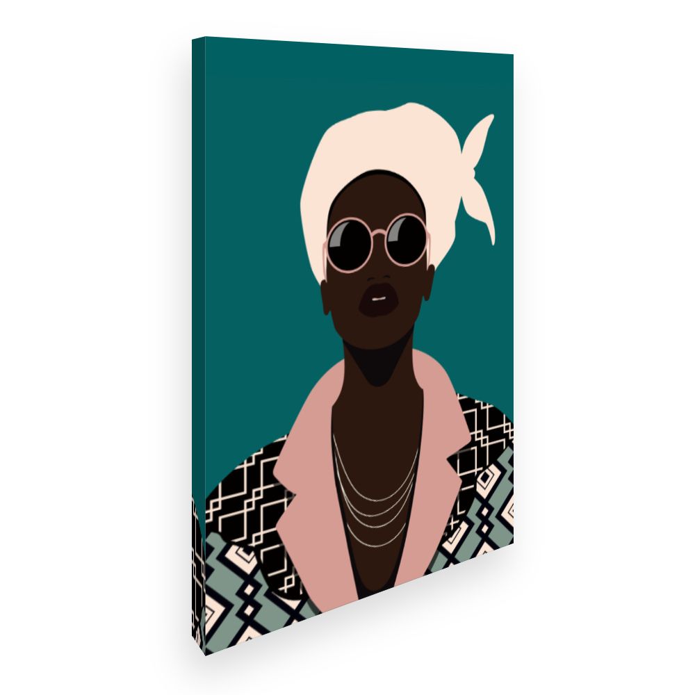 Toile Élégance graphique