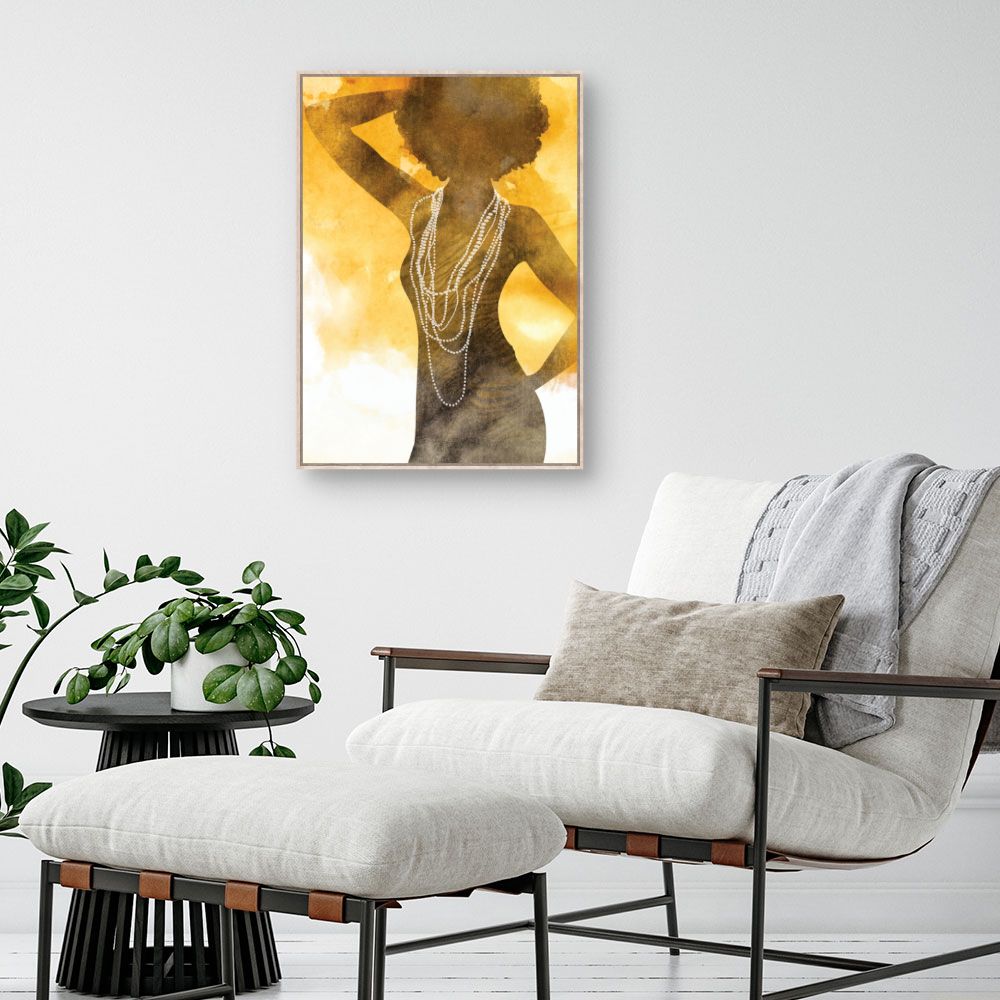 Tableau Silhouette élégante