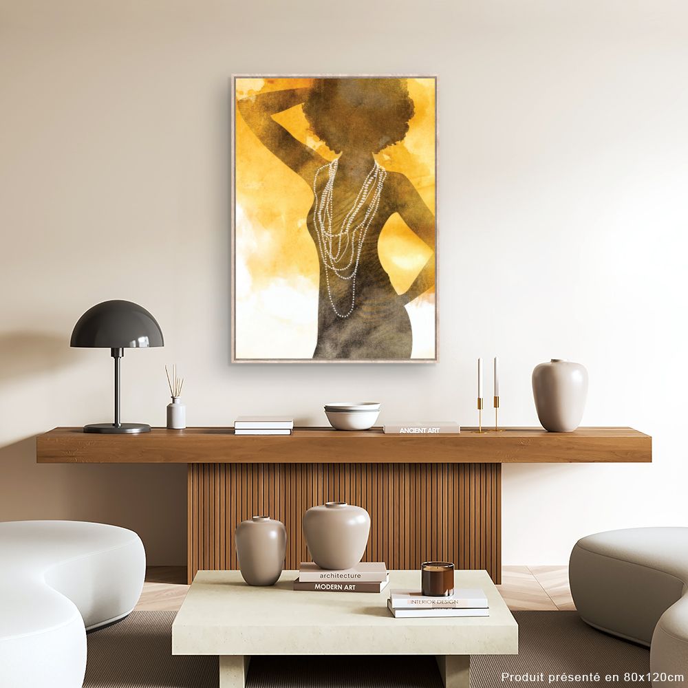 Tableau Silhouette élégante