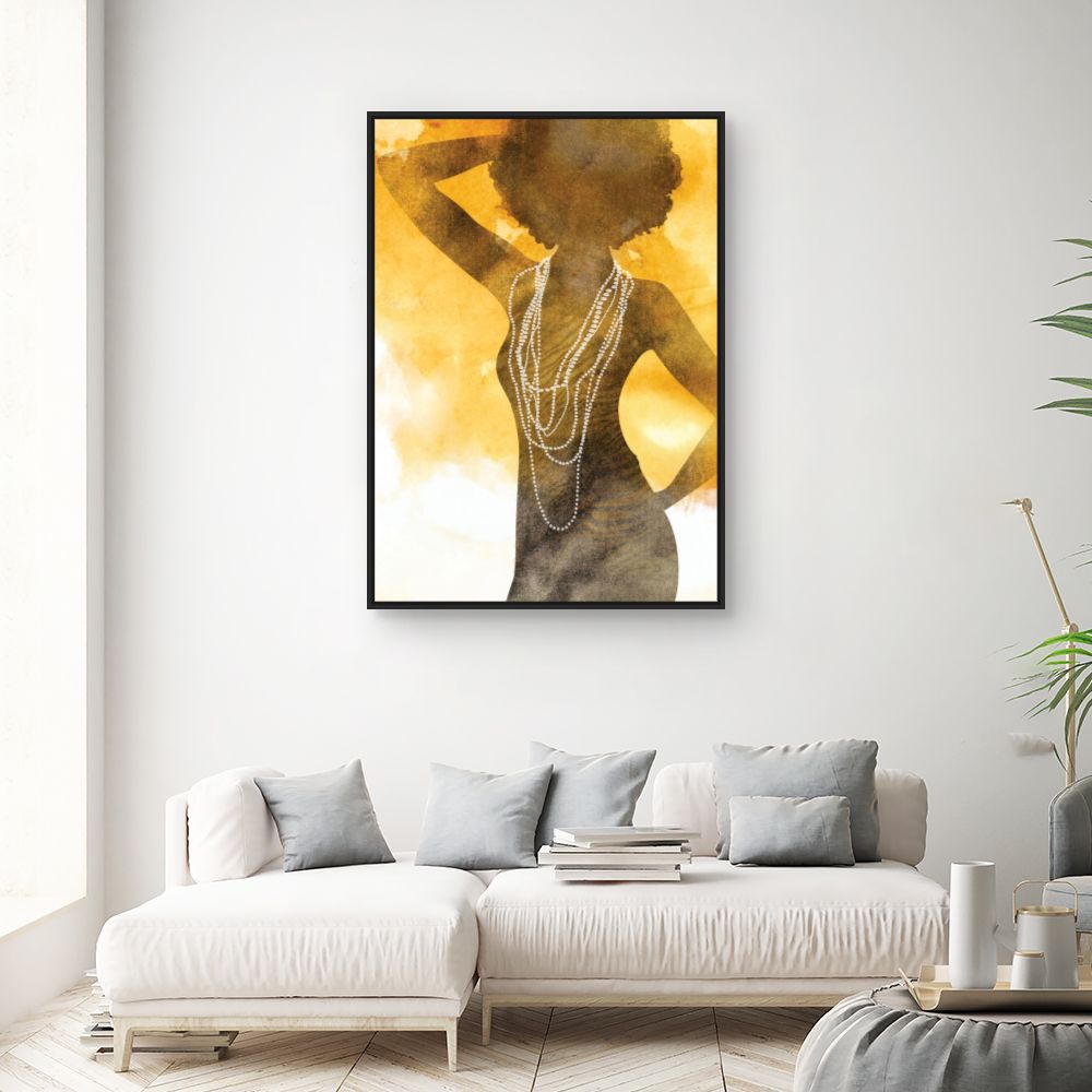 Tableau Silhouette élégante