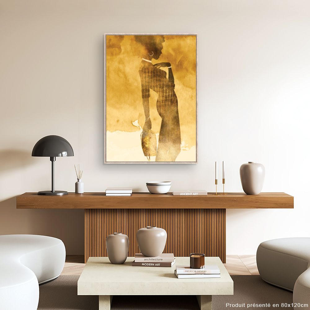 Tableau Silhouette élégante