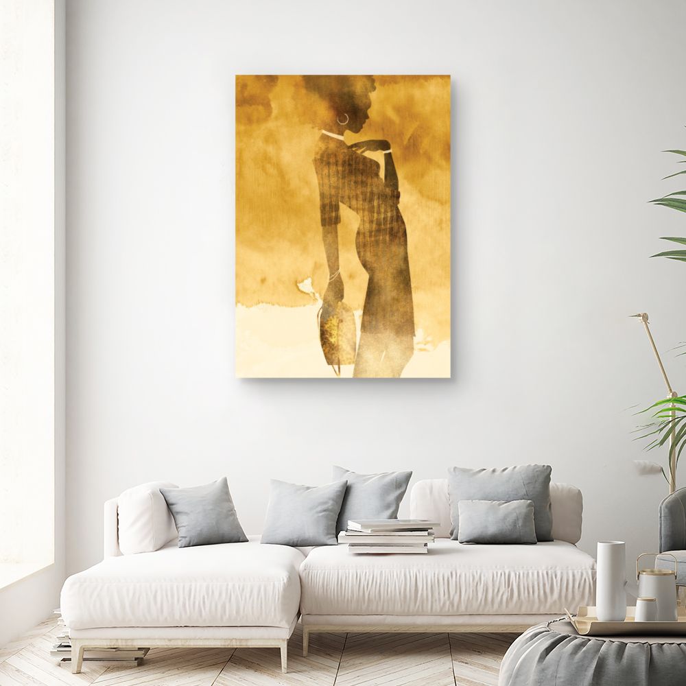 Tableau Silhouette élégante