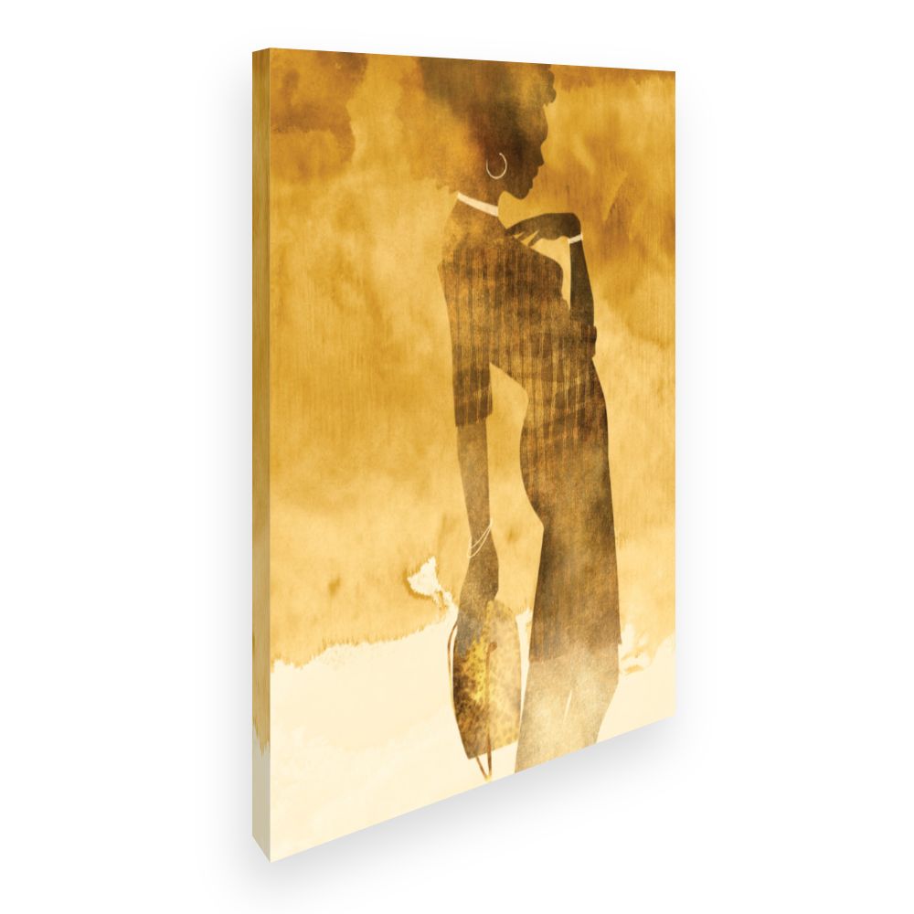 Toile Silhouette élégante