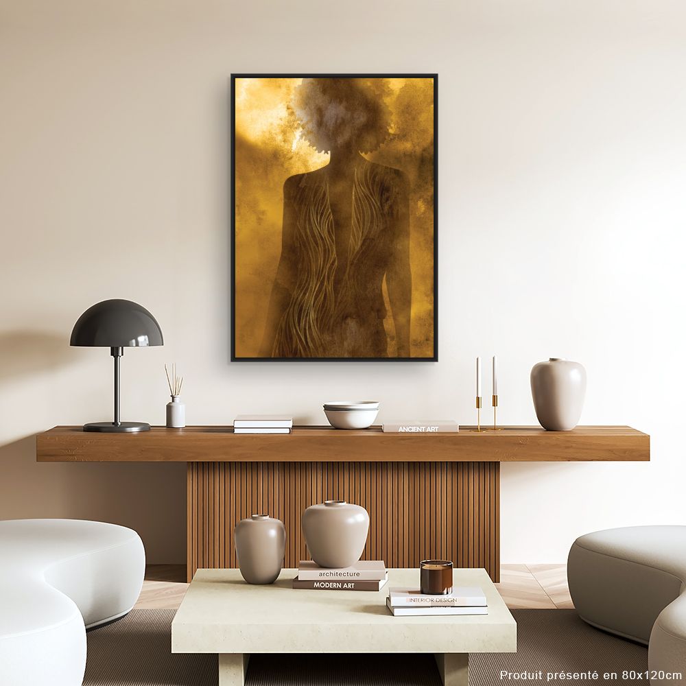 Tableau Silhouette élégante