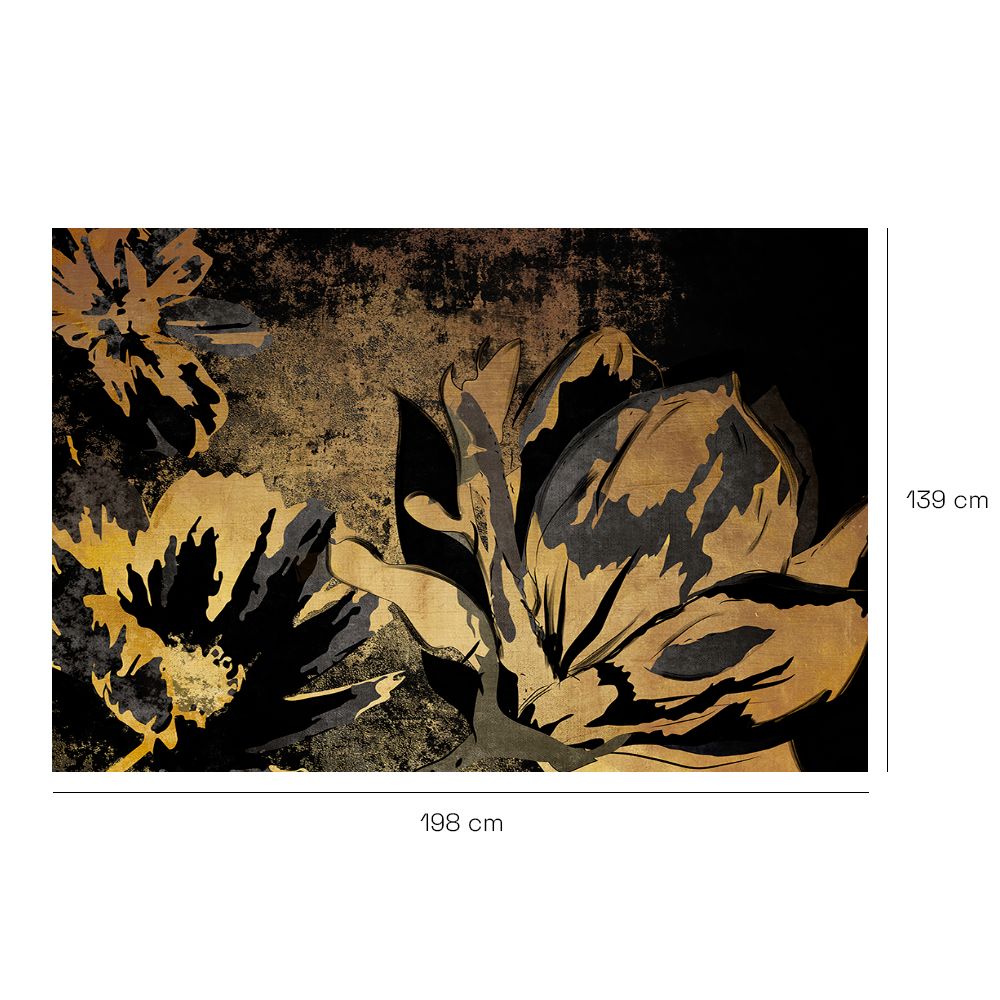 Tapis n°138 Motifs floraux sophistiqués