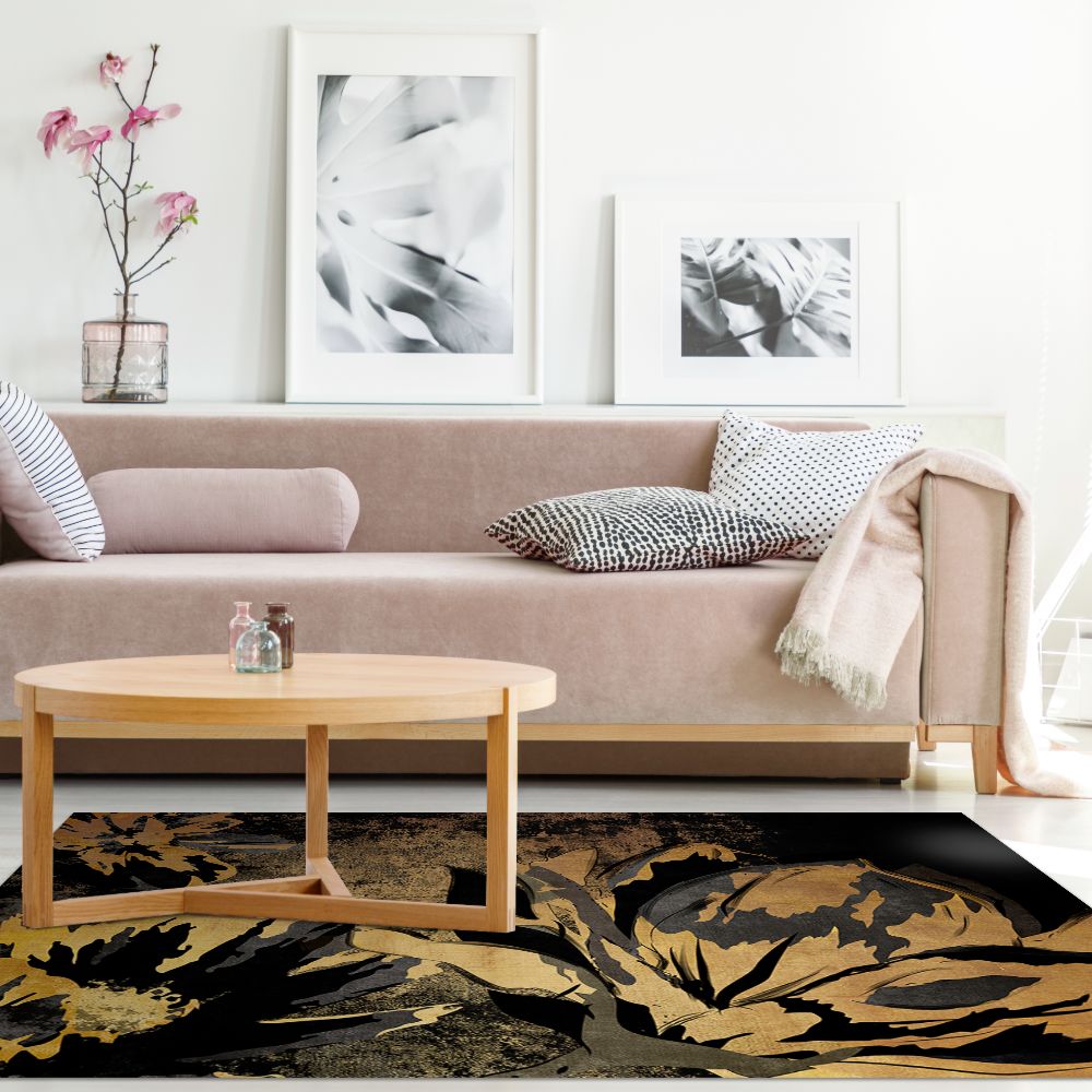 Tapis n°138 Motifs floraux sophistiqués