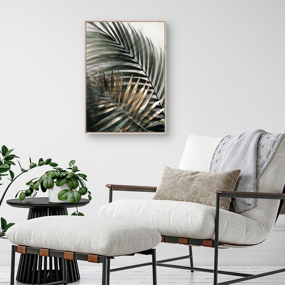 Tableau Feuilles tropicales élégantes