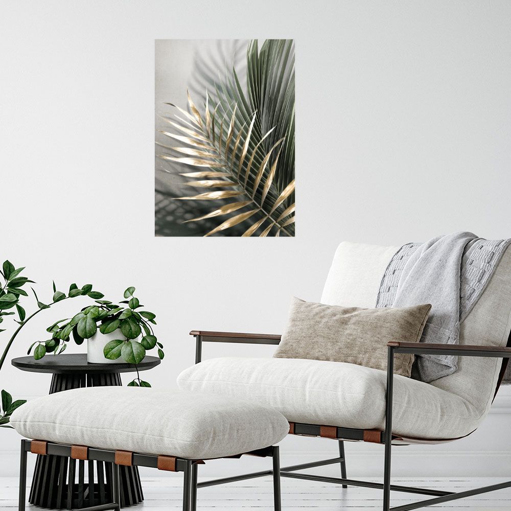 Affiche Feuilles élégant naturelles