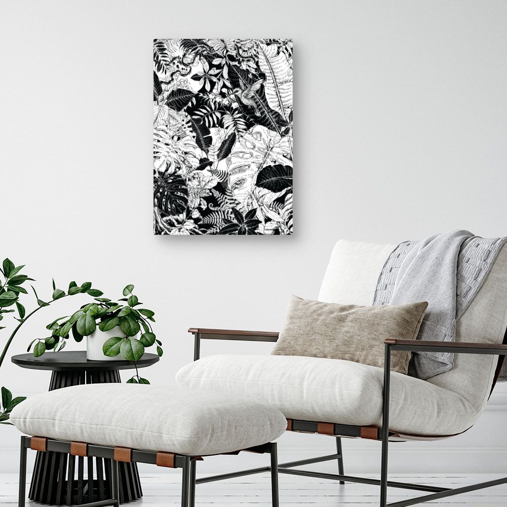 Tableau Jungle exotique