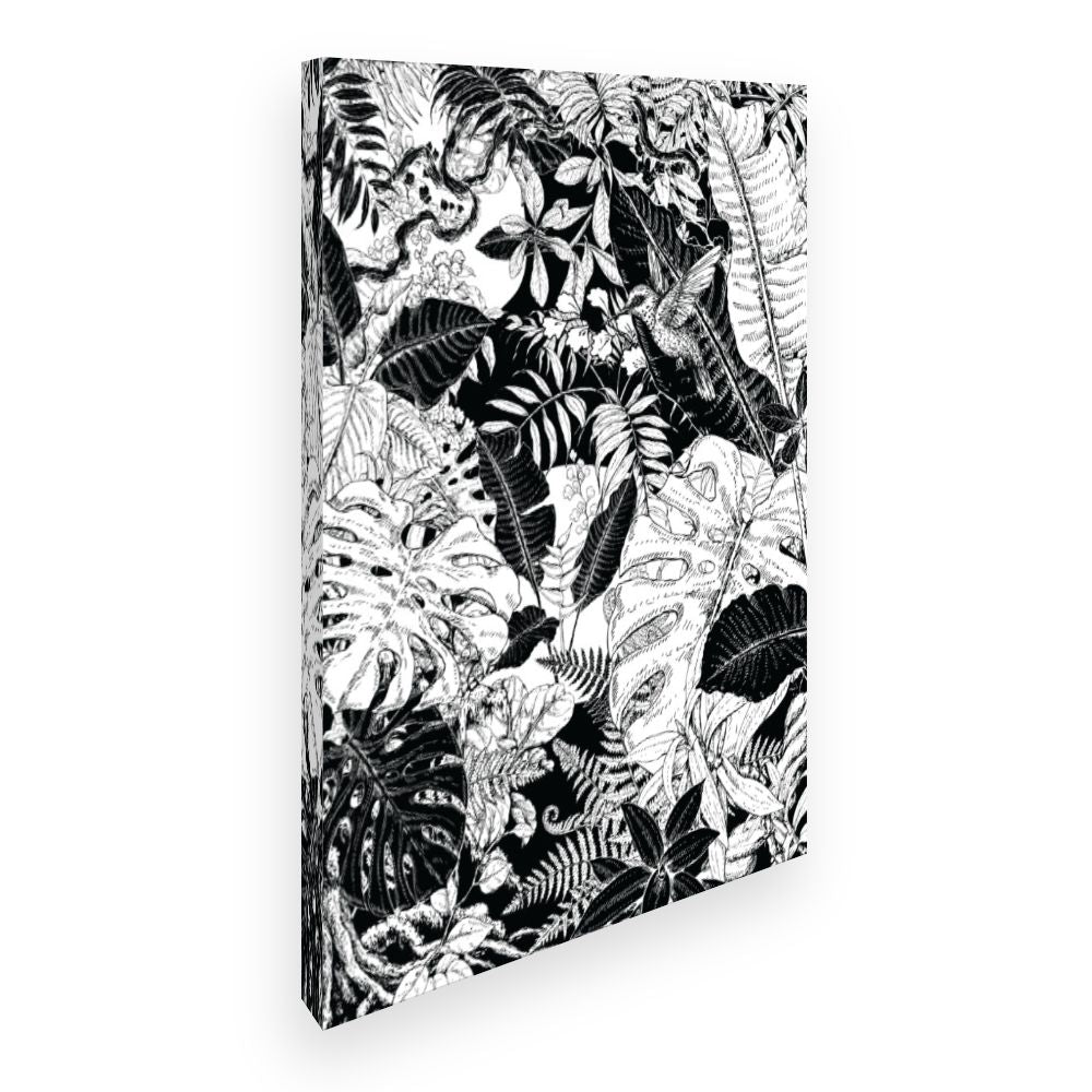 Toile Jungle exotique