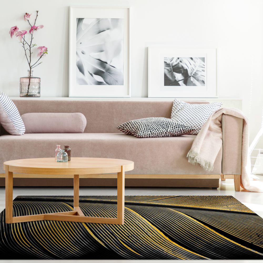 Tapis n°142 Élégance naturelle moderne