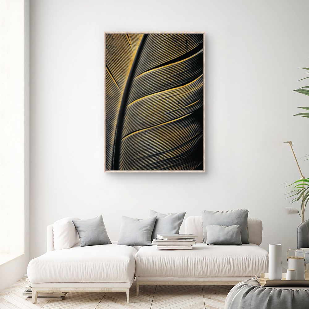 Tableau Plume élégante