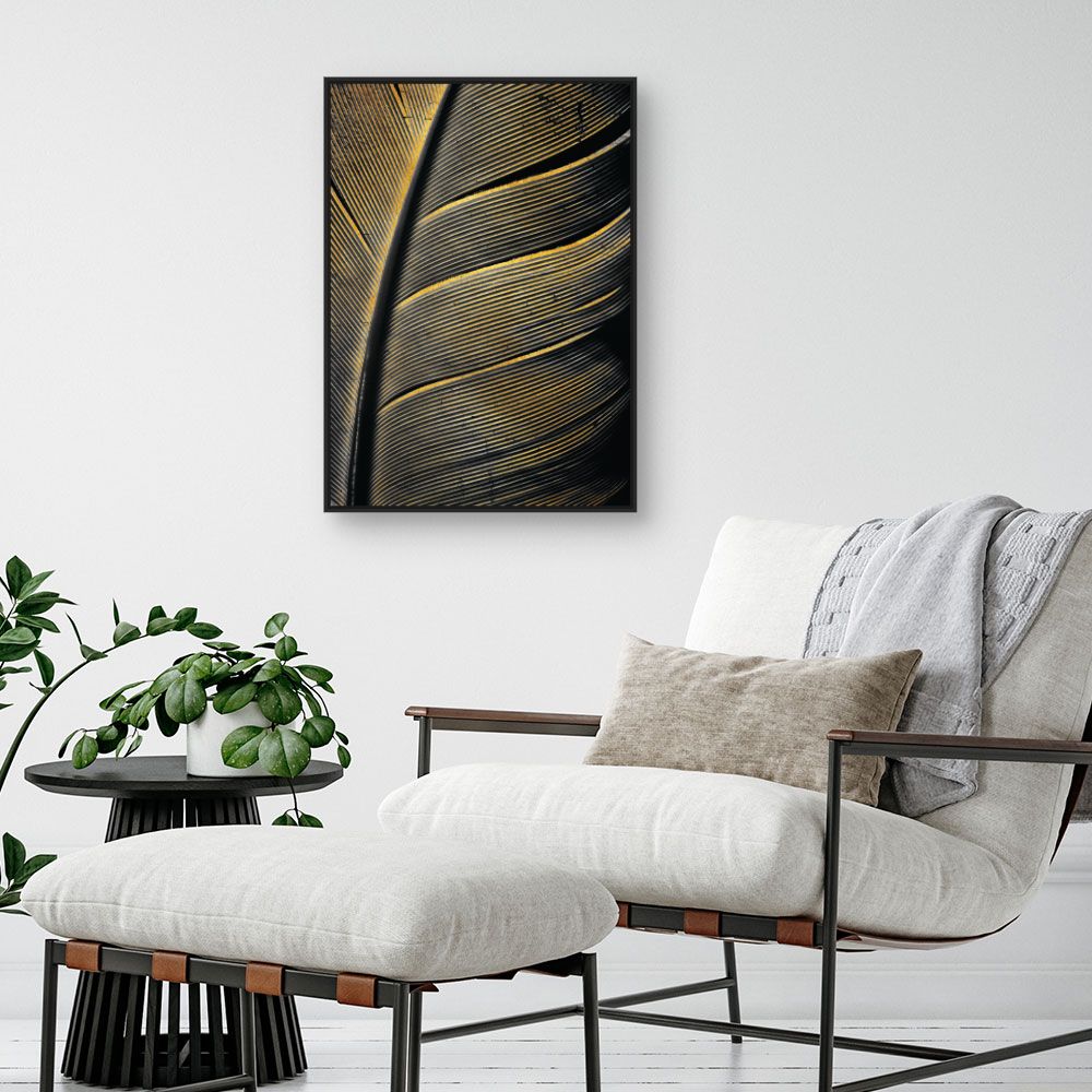 Tableau Plume élégante