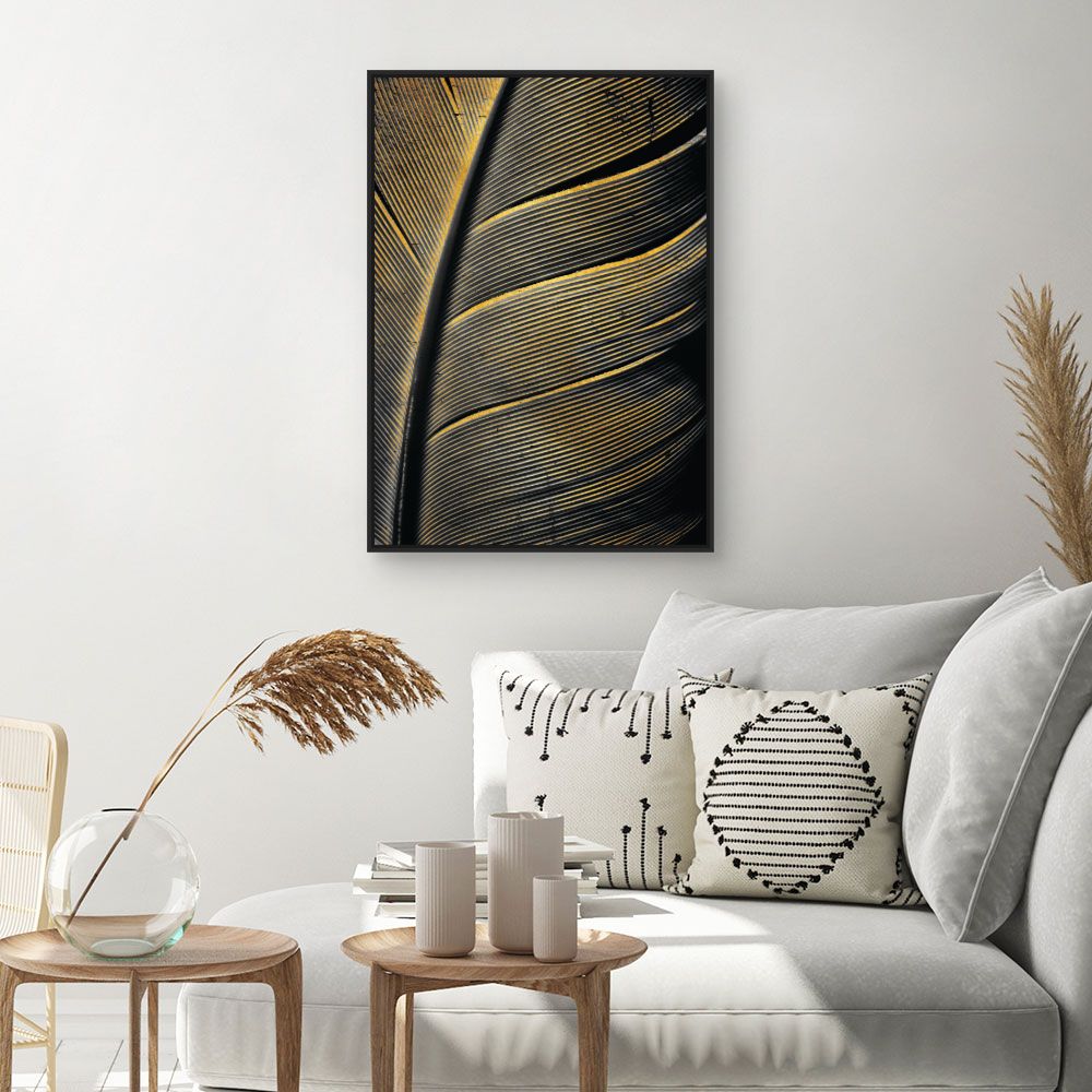 Tableau Plume élégante