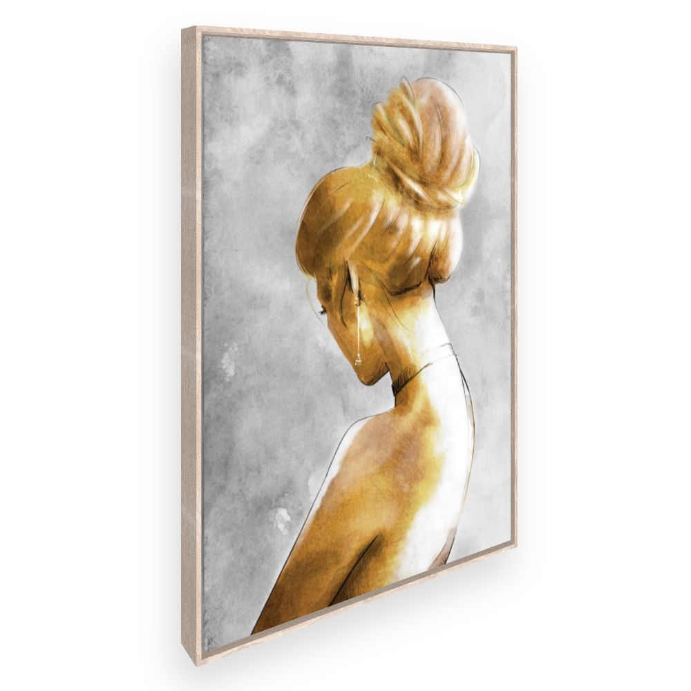 Toile Élégance féminine raffinée
