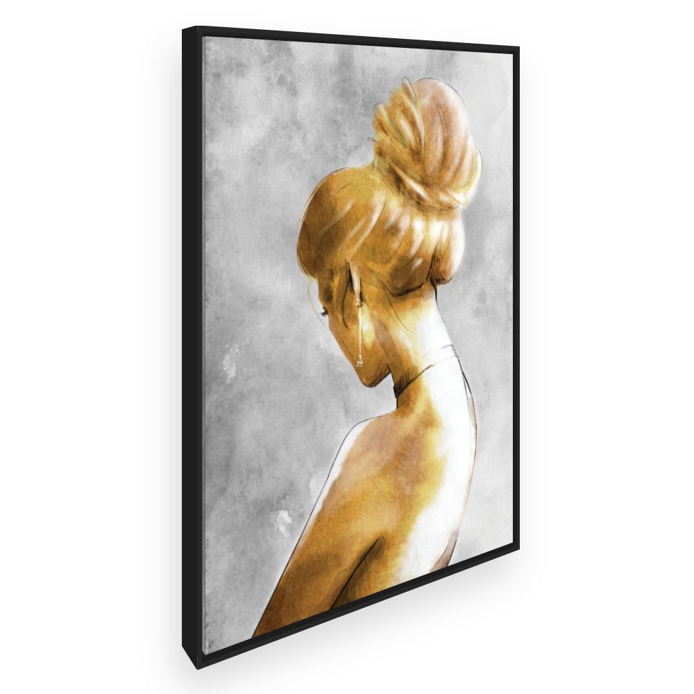 Toile Élégance féminine raffinée