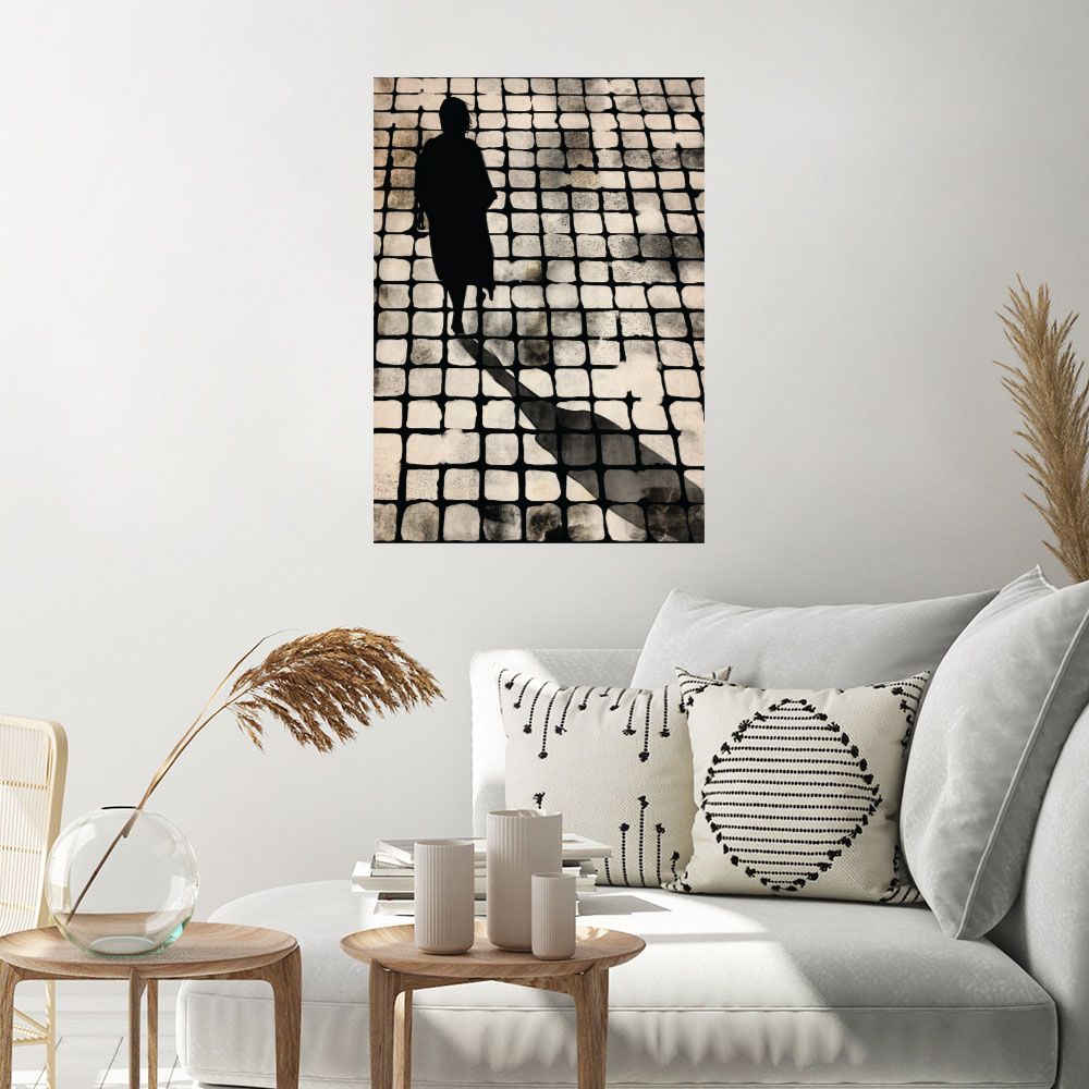 Affiche Silhouette mystérieuse