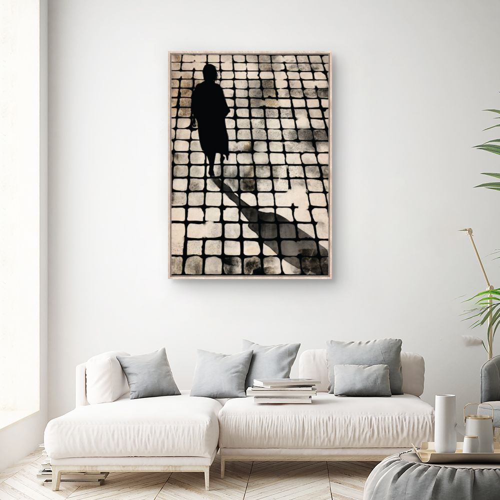 Tableau Silhouette élégante