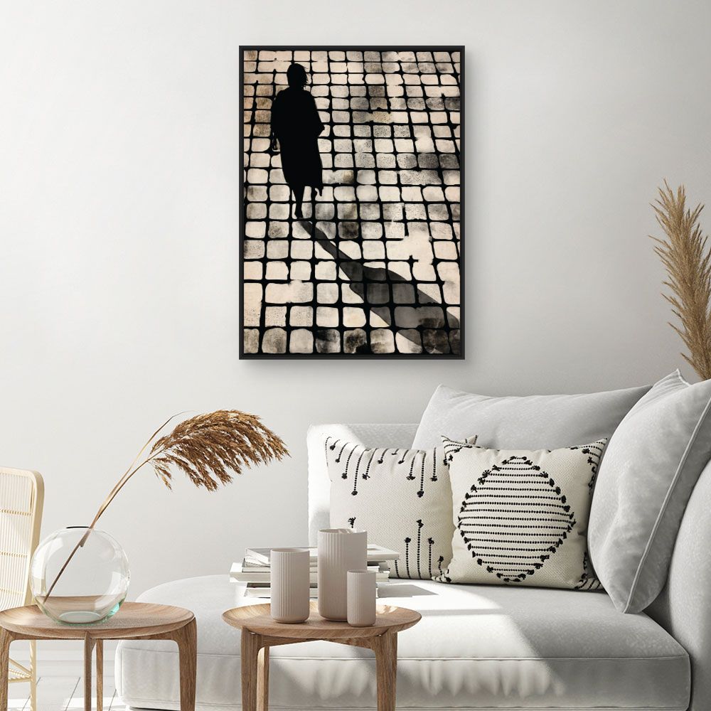 Tableau Silhouette élégante