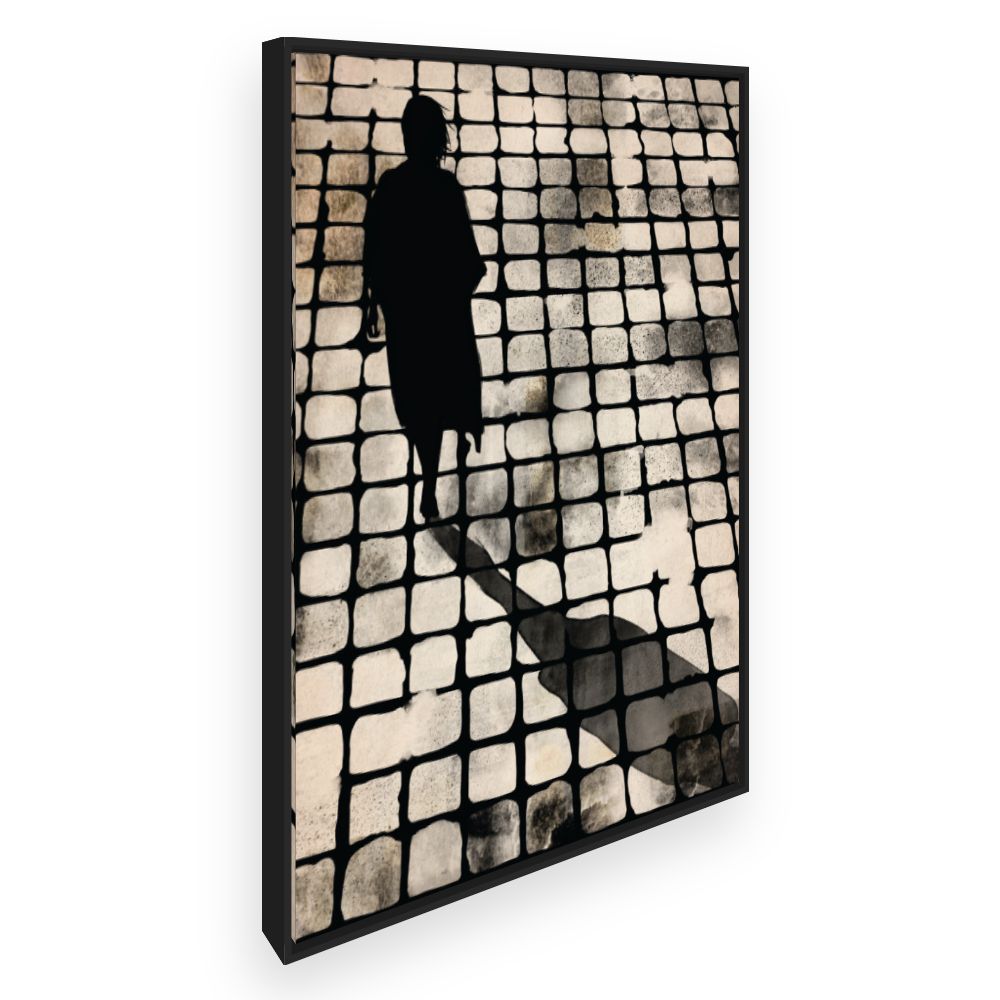 Toile Silhouette élégante