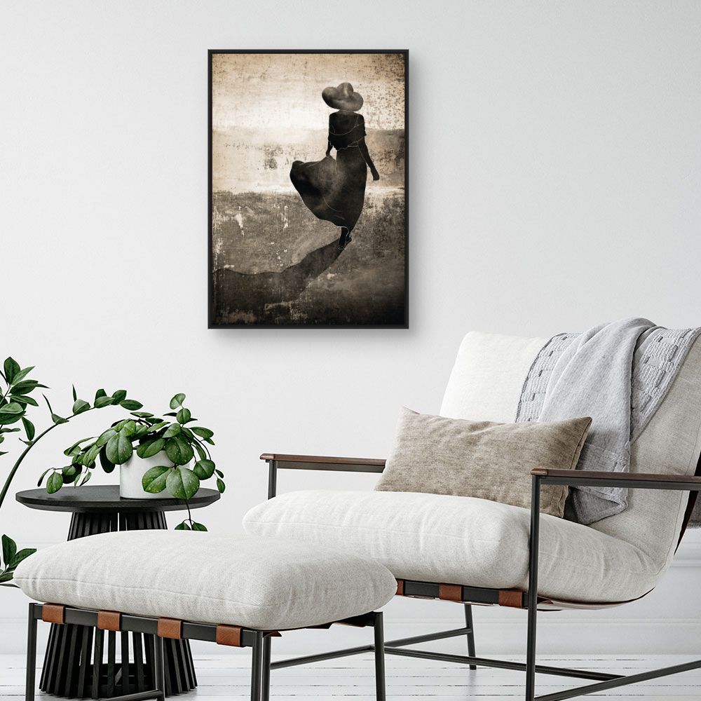 Tableau Silhouette élégante