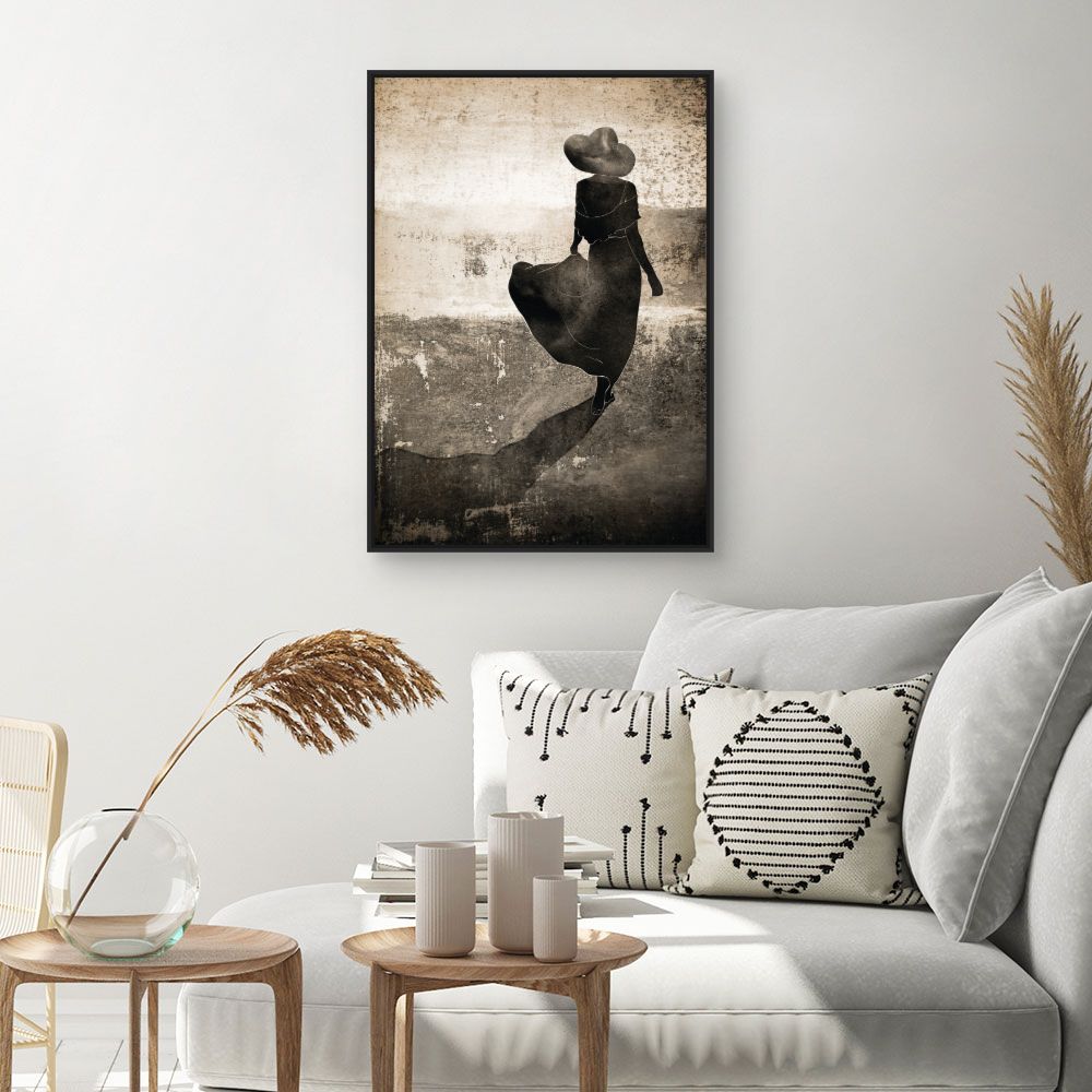 Tableau Silhouette élégante