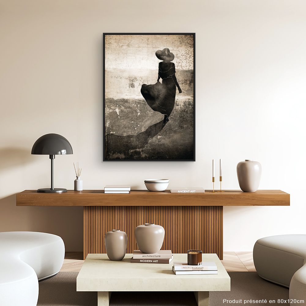Tableau Silhouette élégante