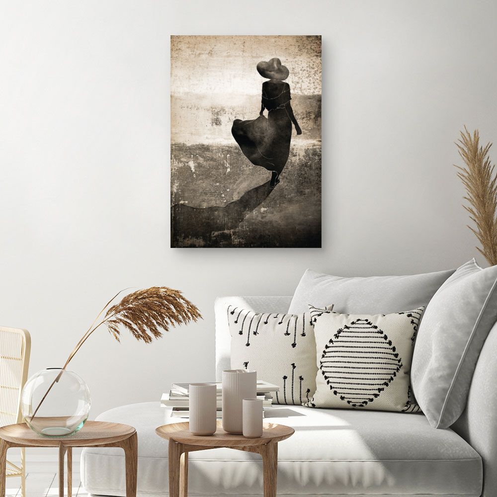 Tableau Silhouette élégante