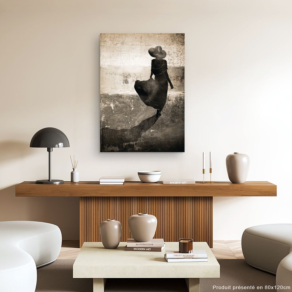 Tableau Silhouette élégante