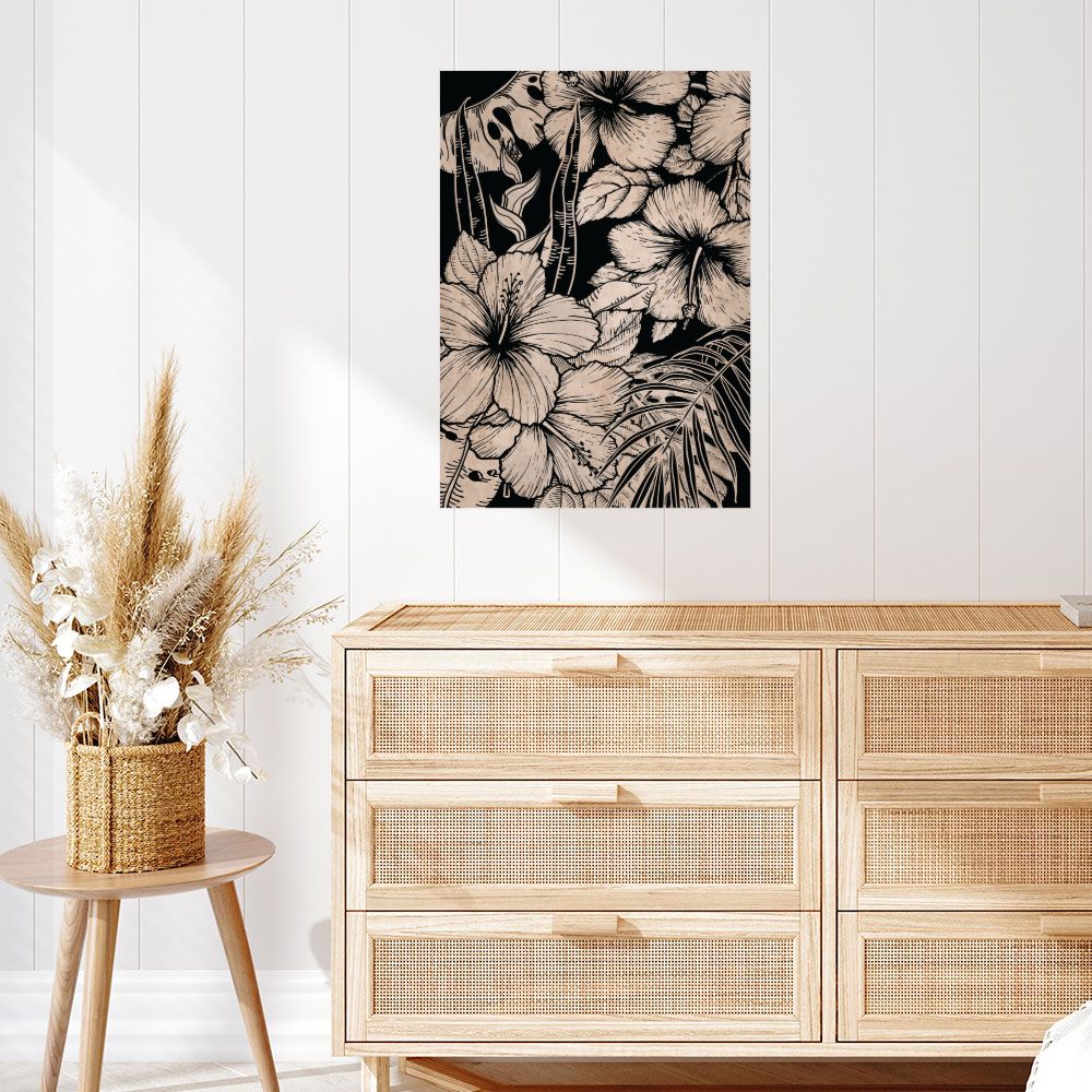Affiche Fleurs exquises
