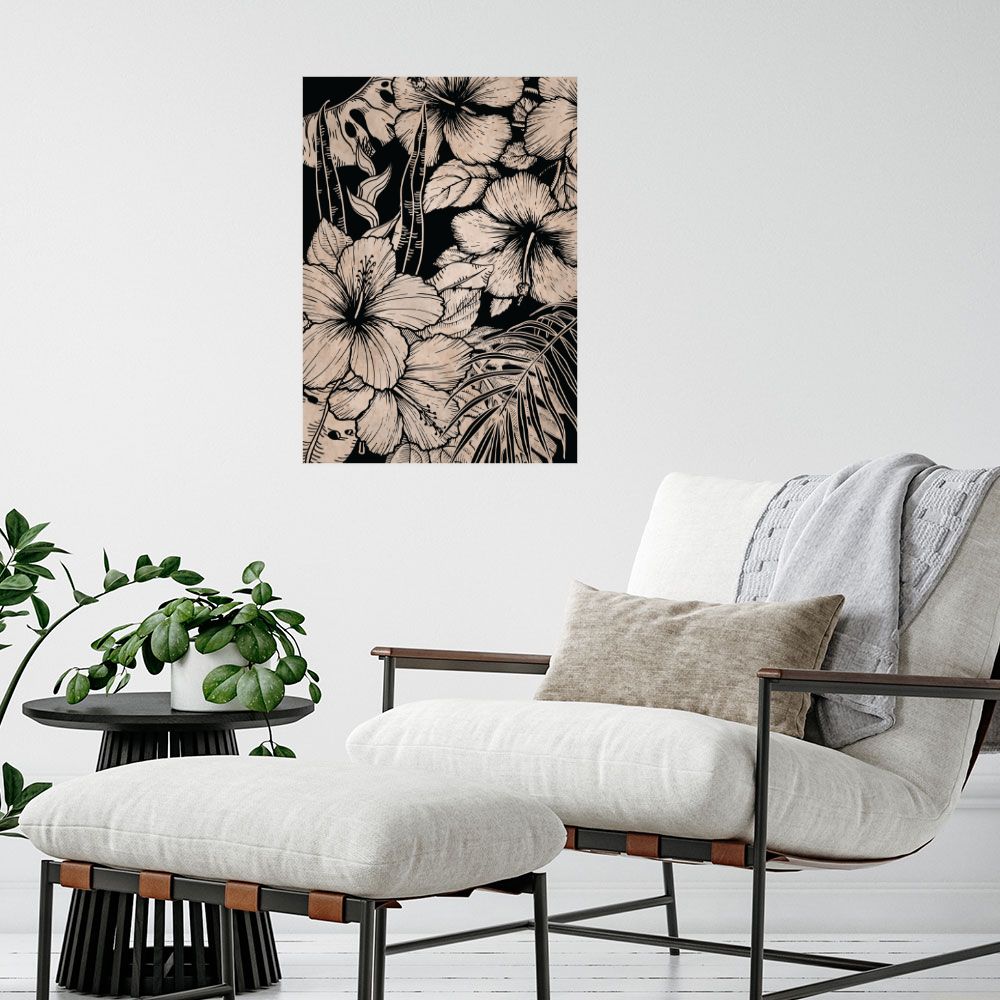 Affiche Fleurs exquises