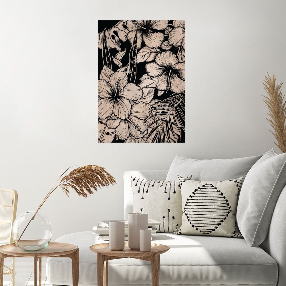 Affiche Fleurs exquises