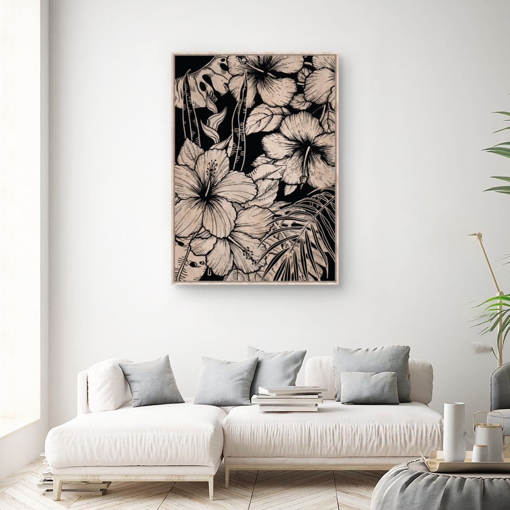 Tableau Fleurs exotiques