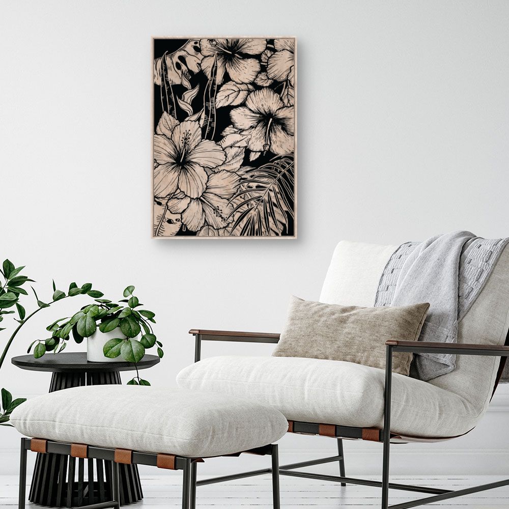 Tableau Fleurs exotiques