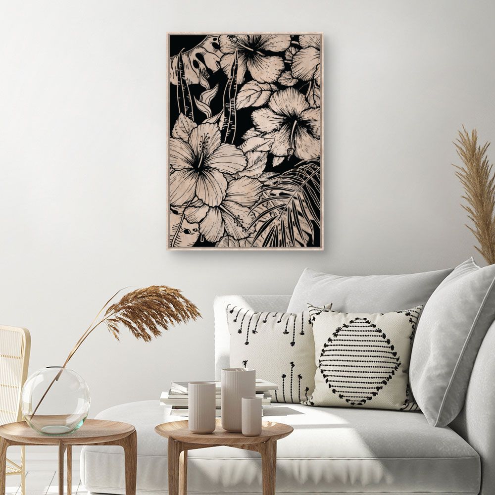 Tableau Fleurs exotiques