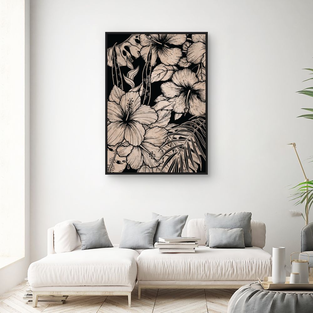 Tableau Fleurs exotiques