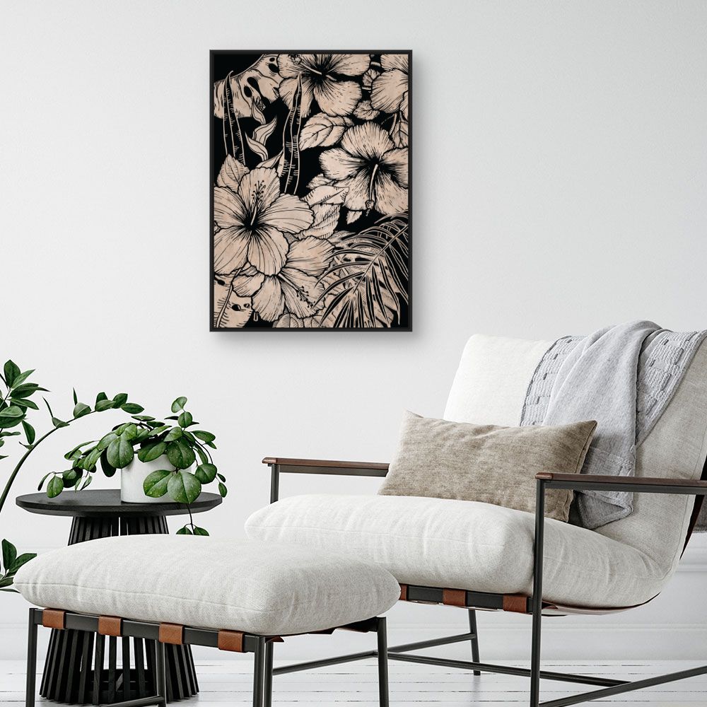 Tableau Fleurs exotiques