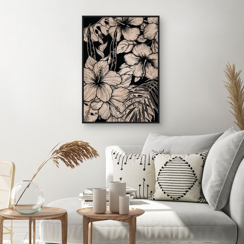 Tableau Fleurs exotiques